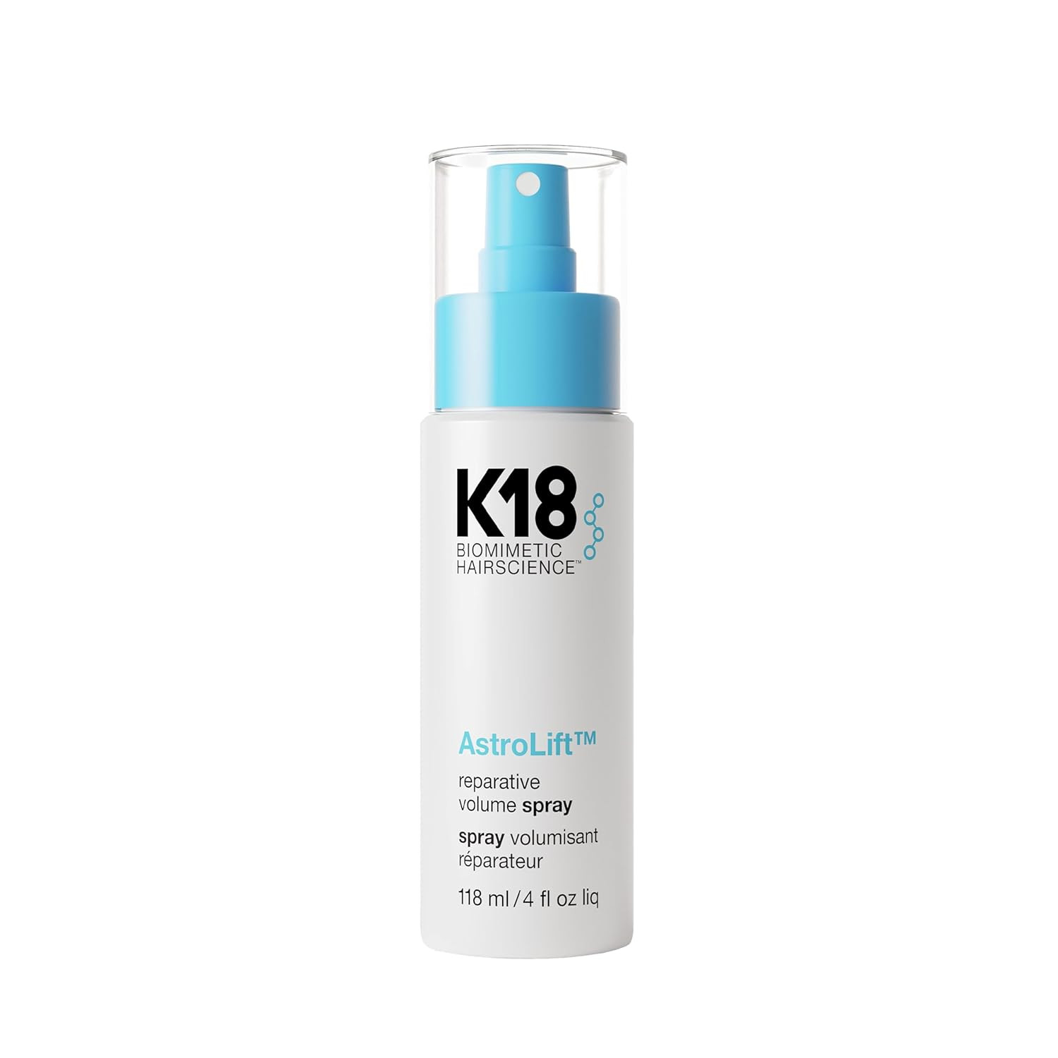 K18 AstroLift™ Reparative Volume Spray, 2-Day Hair Thickening + Hold For Thin, Fine, Fragile Ha... | Amazon (US)