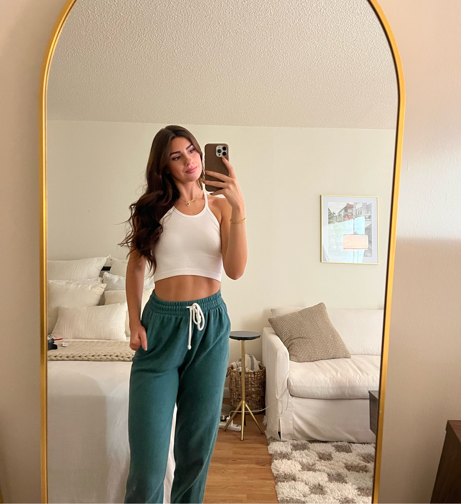 My FAVORITE joggers if you’re on the taller side- I’m 5’8 and these actually go to my ankles and so cozy!