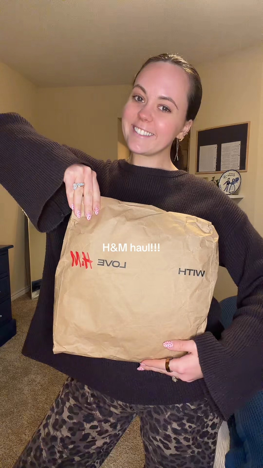 H&M haul!!! Zebra pants and black blouse yay

#LTKgrwm #LTKootd