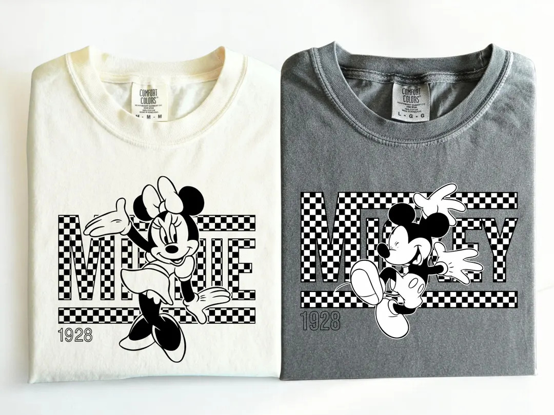 Comfort Colors® Vintage Mickey Minnie Shirt, Mickey Disneyland Shirt, Mickey 1928 Shirt, Disney ... | Etsy (US)