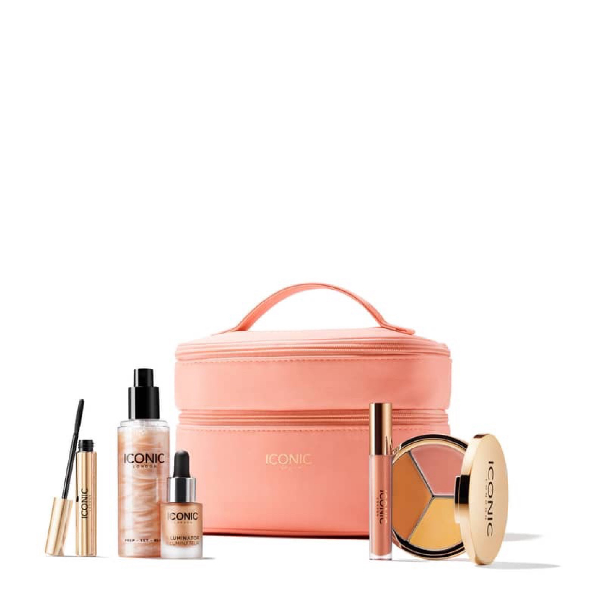 Iconic London We Glow Again

Meet your make-up match with ICONIC London We Glow Again Gift Set. Gold standard of GLAM goodies this Christmas. Whether you’re adding it to your own Christmas wish-list or spoiling your bestie with the ultimate gift of gorgeousness, this ICONIC chest is guaranteed to be ADORED this Christmas.  Packed full of ICONIC essentials, WE GLOW AGAIN is one of the most luxurious glam gifts this party season. Housed together in a gorgeous pink cosmetics chest, you’ll receive our bestselling Prep-Set-Glow & Illuminator, Lip Plumping Gloss in Feeling It– a suits-everyone brown-toned nude, Award-winning Triple Threat Mascara plus the dreamy Dewy Glow Highlight. It’s all you need to keep the glow going – again and again.  Set Includes: - Prep-Set-Glow 120ml - Illuminator 13.5ml - Lip Plumping Gloss 5ml - Triple Threat Mascara 9ml - Dewy Glow Highlight 3 x 2g

#LTKHoliday #LTKbeauty #LTKGiftGuide