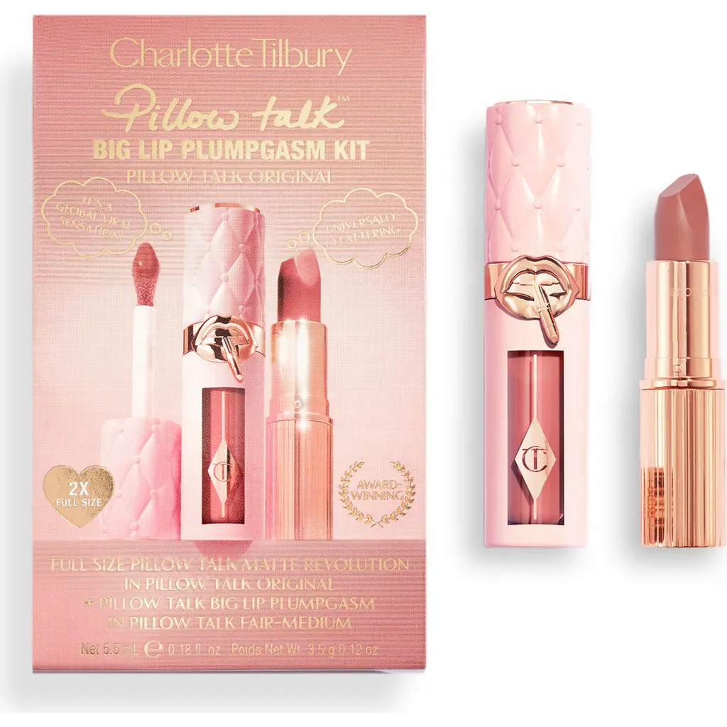 Charlotte Tilbury Pillow Talk Big Lip Plumpgasm Kit $74 Value at Nordstrom Rack | Nordstrom Rack