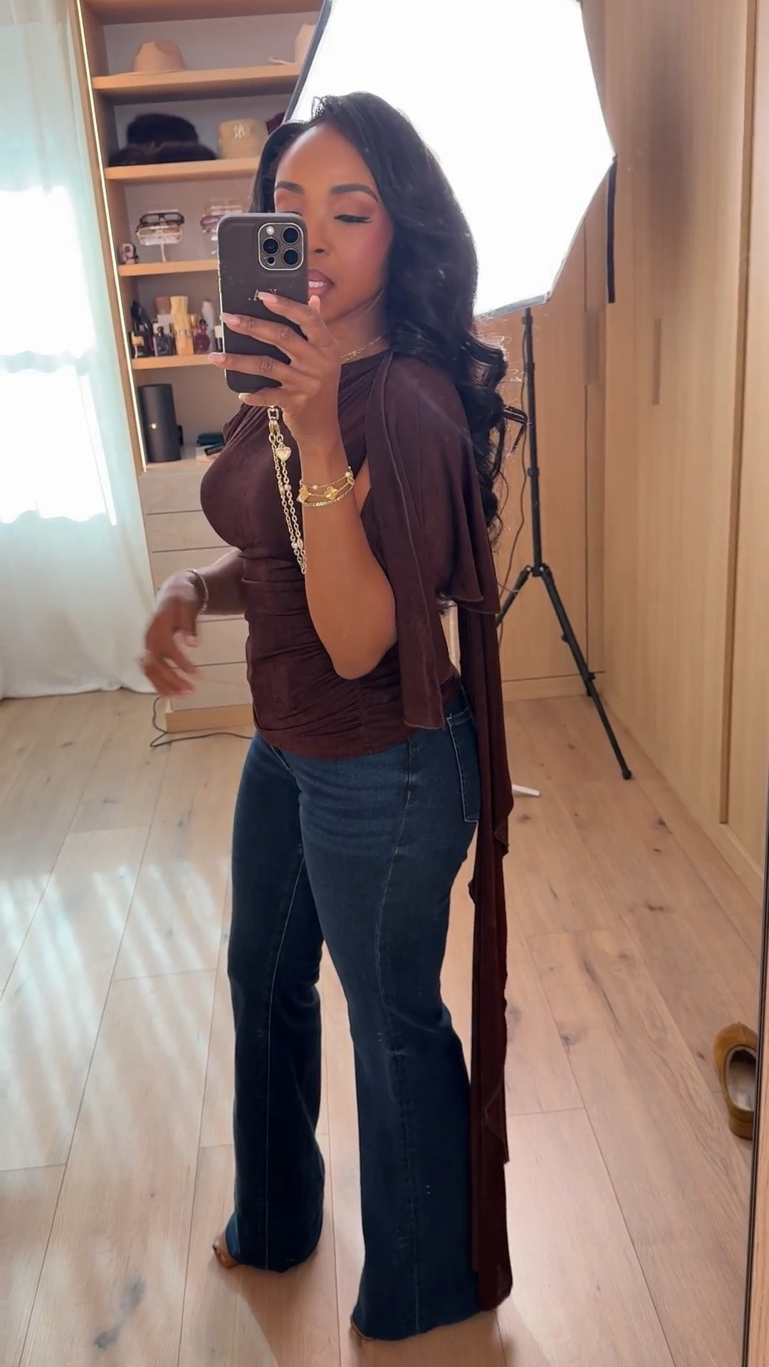 Scroll to shop this chic off-the-shoulder top paired with classic denim for an everyday look.

Perfect for casual dinners, date nights, everyday outfits, and weekend outings.

#LTKPetite #LTKootd #LTKgrwm