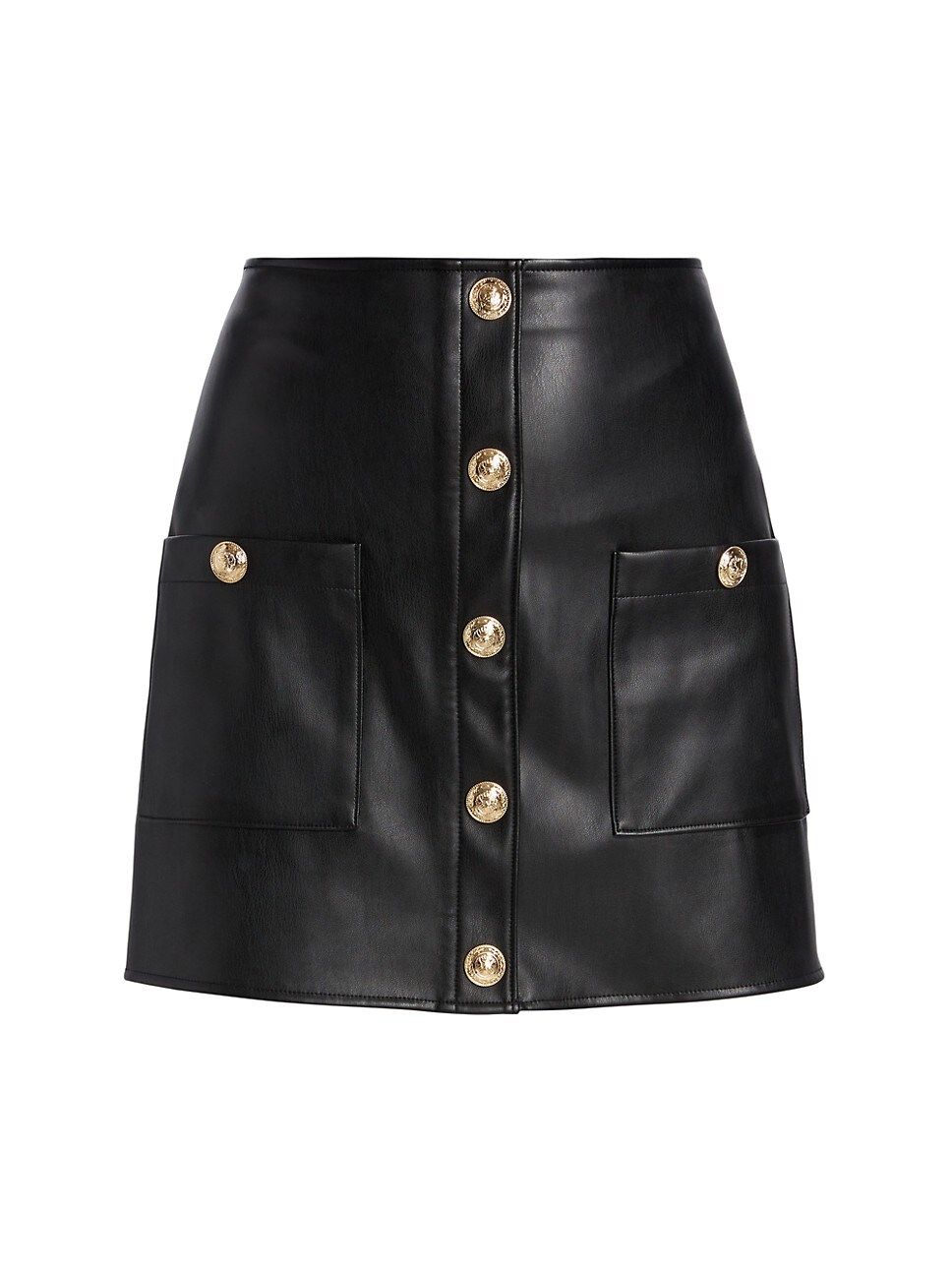 Truman Faux Leather Miniskirt | Saks Fifth Avenue
