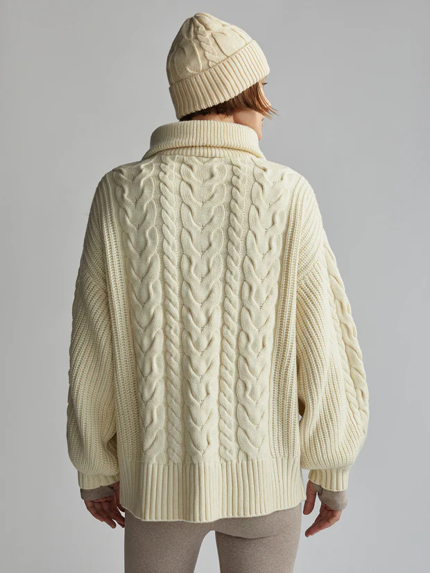 Daria Half Zip Cable Knit | Varley UK | Varley UK