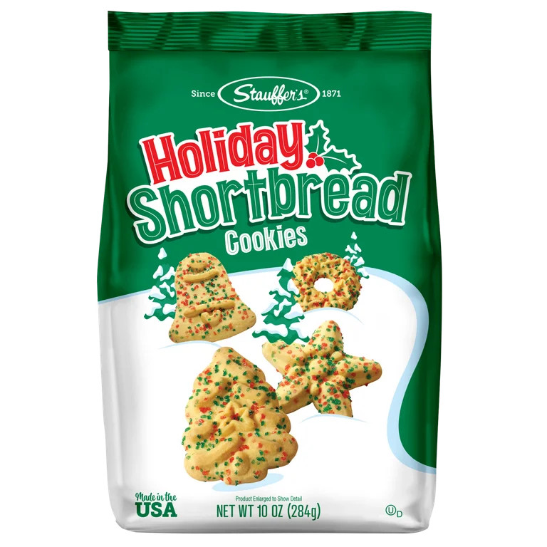 10oz Holiday Shortbread Cookies | Walmart (US)