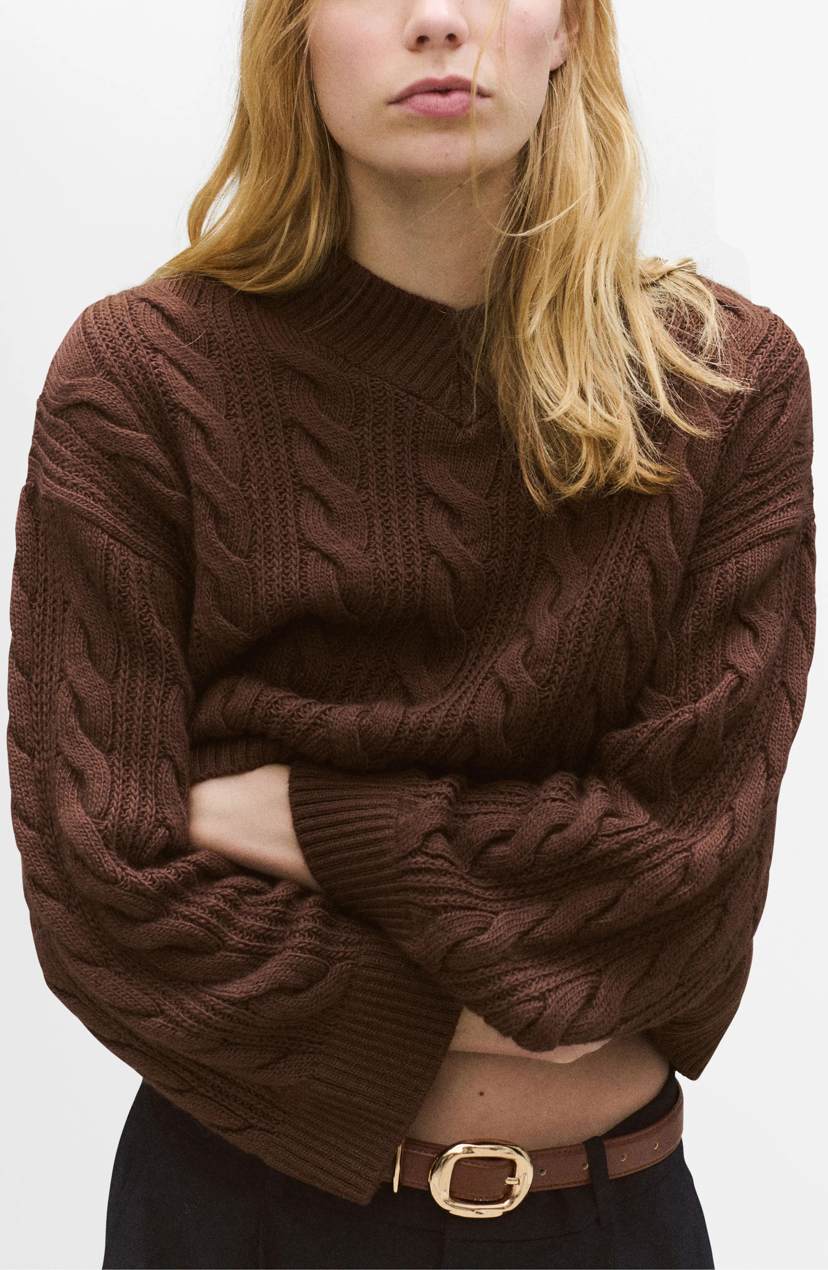 Cable V-Neck Sweater (Women) | Nordstrom | Nordstrom