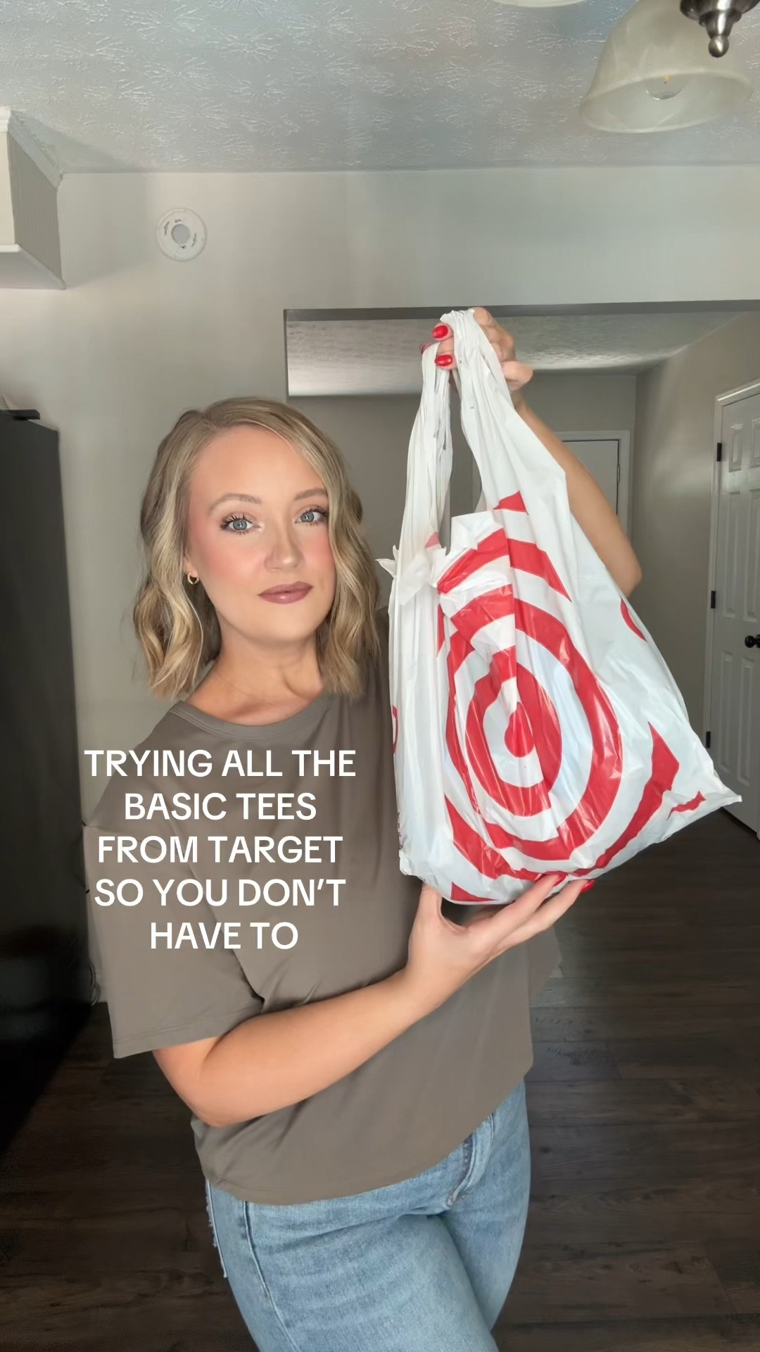 comparing basic tees from target side by side so you can see the fit + color options! wearing a size large in every style // XO

target, target style, closet staple, closet basics, tshirt 

#LTKVideo #LTKStyleTip #LTKMidsize