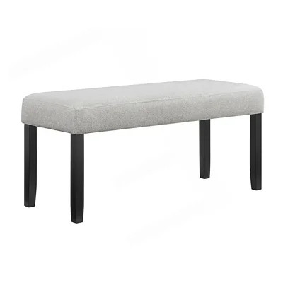 1Pc Neutral Tone Upholstered Bench | Wayfair North America