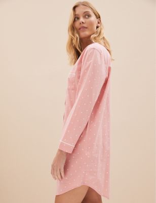 Pure Cotton Cool Comfort&trade; Nightshirt | Marks and Spencer AU/NZ