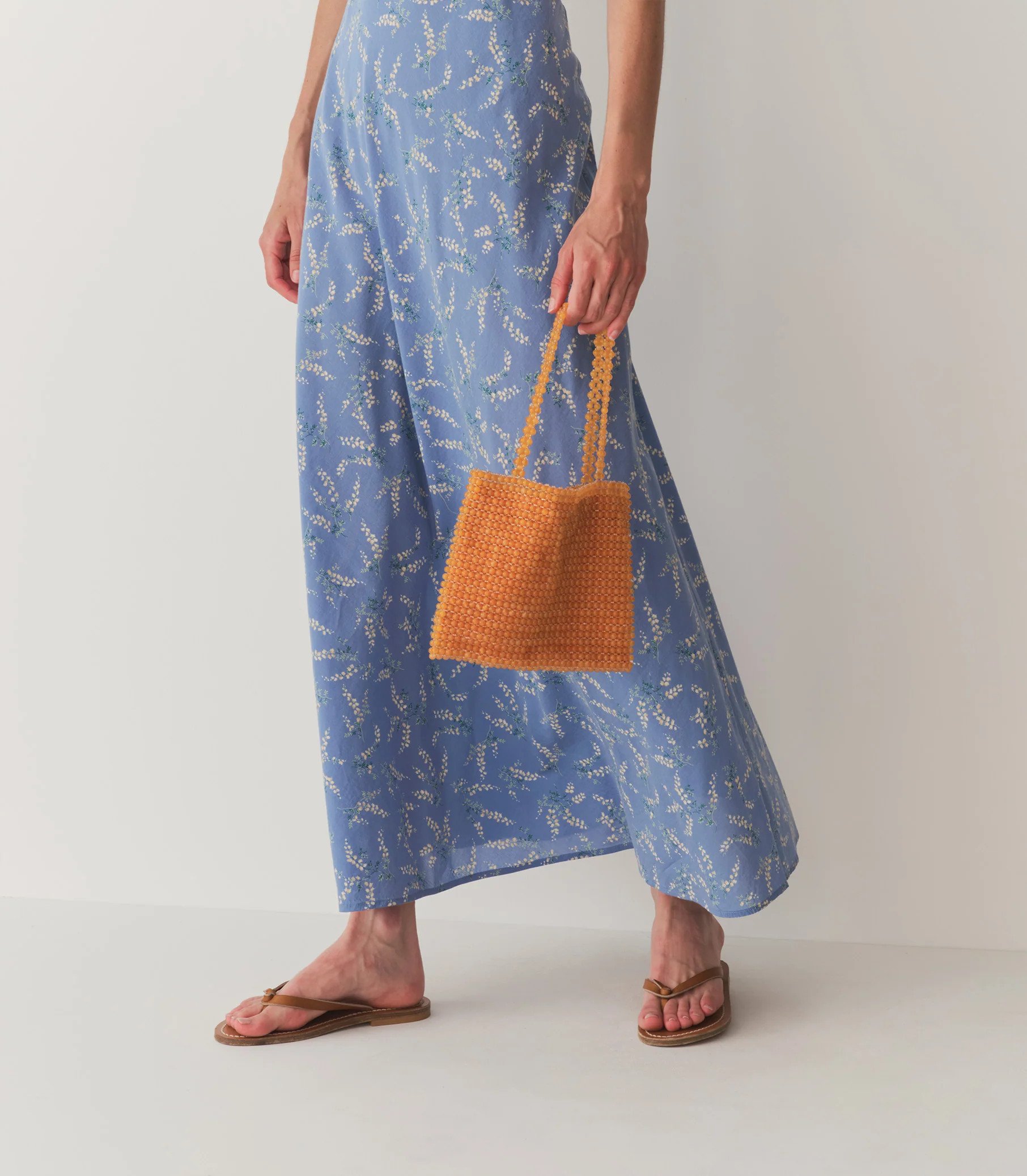 Fiorella Purse - Mango Glass Beads | DÔEN | DOEN