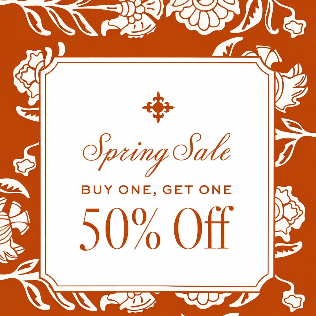 Huge spring sale alert! BOGO 50% from @susanshaw Longhorn collection pieces range from $54 -> $128. 