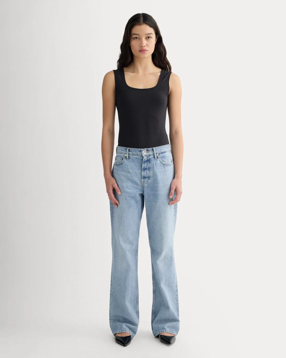 Everlane �90s Forever Jean In Light Indigo, Size 28 | Everlane
