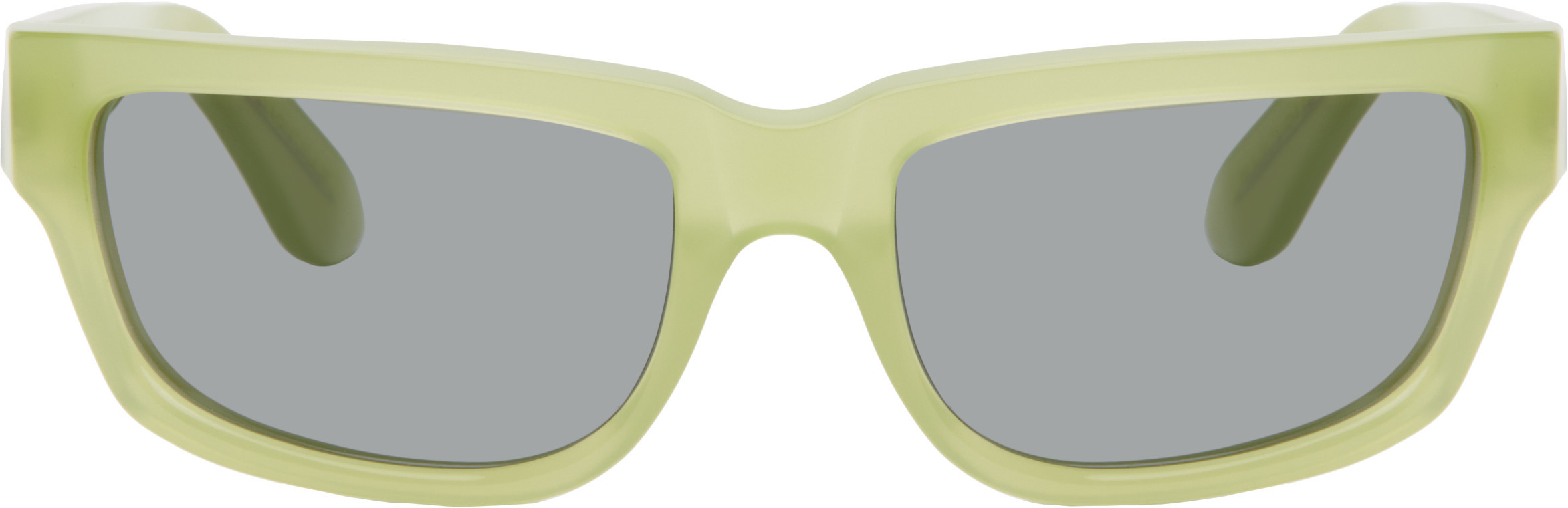 RETROSUPERFUTURE Green Thelonius Sunglasses | SSENSE
