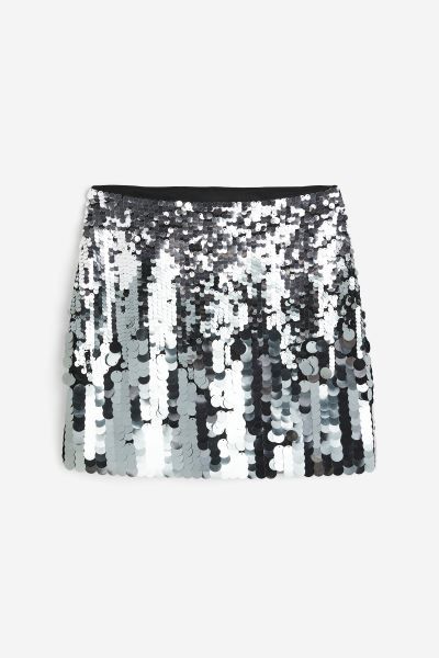 Sequined Mini Skirt | H&M (US + CA)