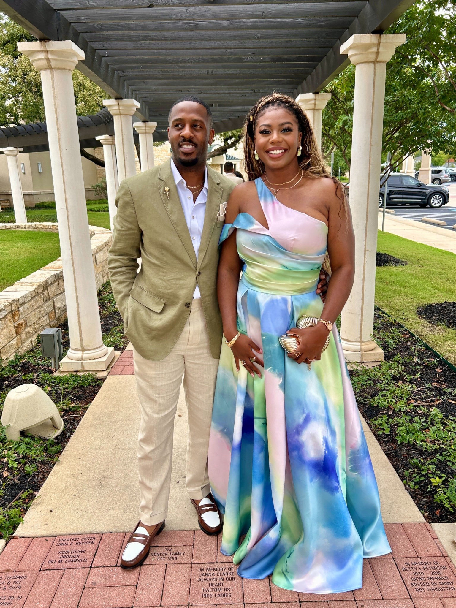 Couple wedding guest outfit ideas💚 

#LTKSeasonal #LTKSaleAlert