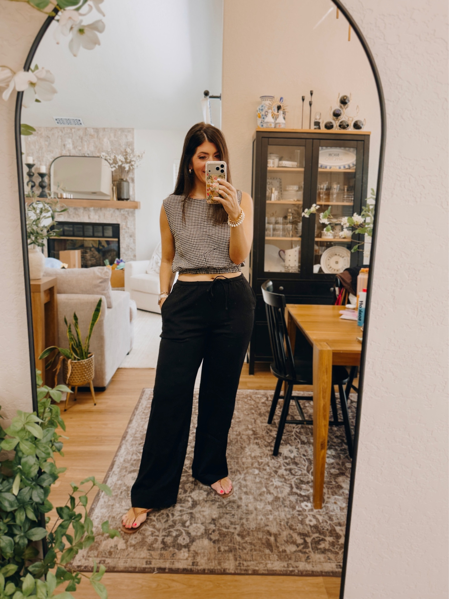 Errands outfit
In a medium linen tank
Medium tall linen wide leg pants

#LTKMidsize #LTKTall #LTKootd