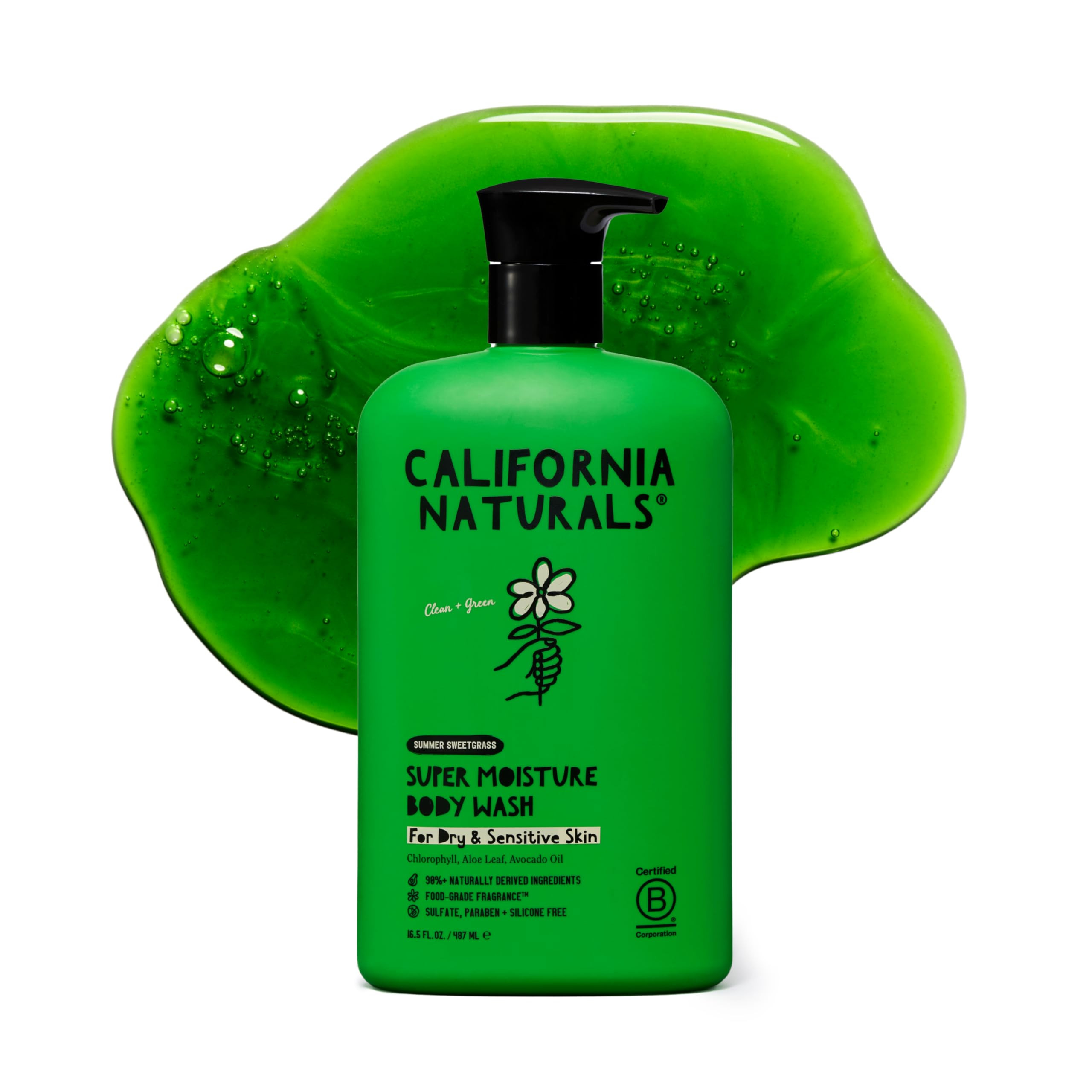 California Naturals Super Moisture Body Wash, Gentle Shower Gel Cleanser for Dry, Sensitive Skin,... | Amazon (US)