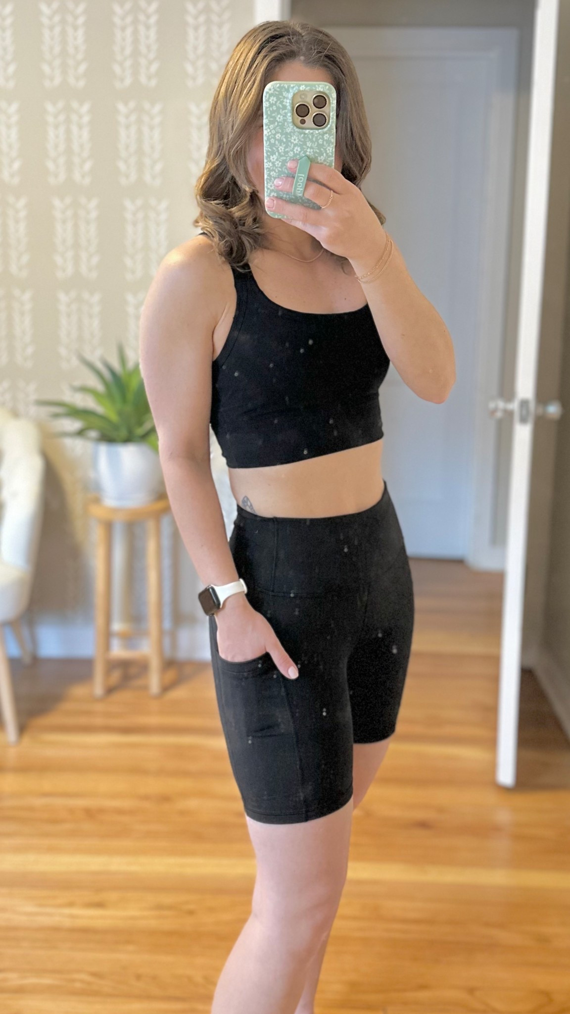 bralette: xs
bike shorts: small

#LTKMidsize #LTKActive #LTKSeasonal