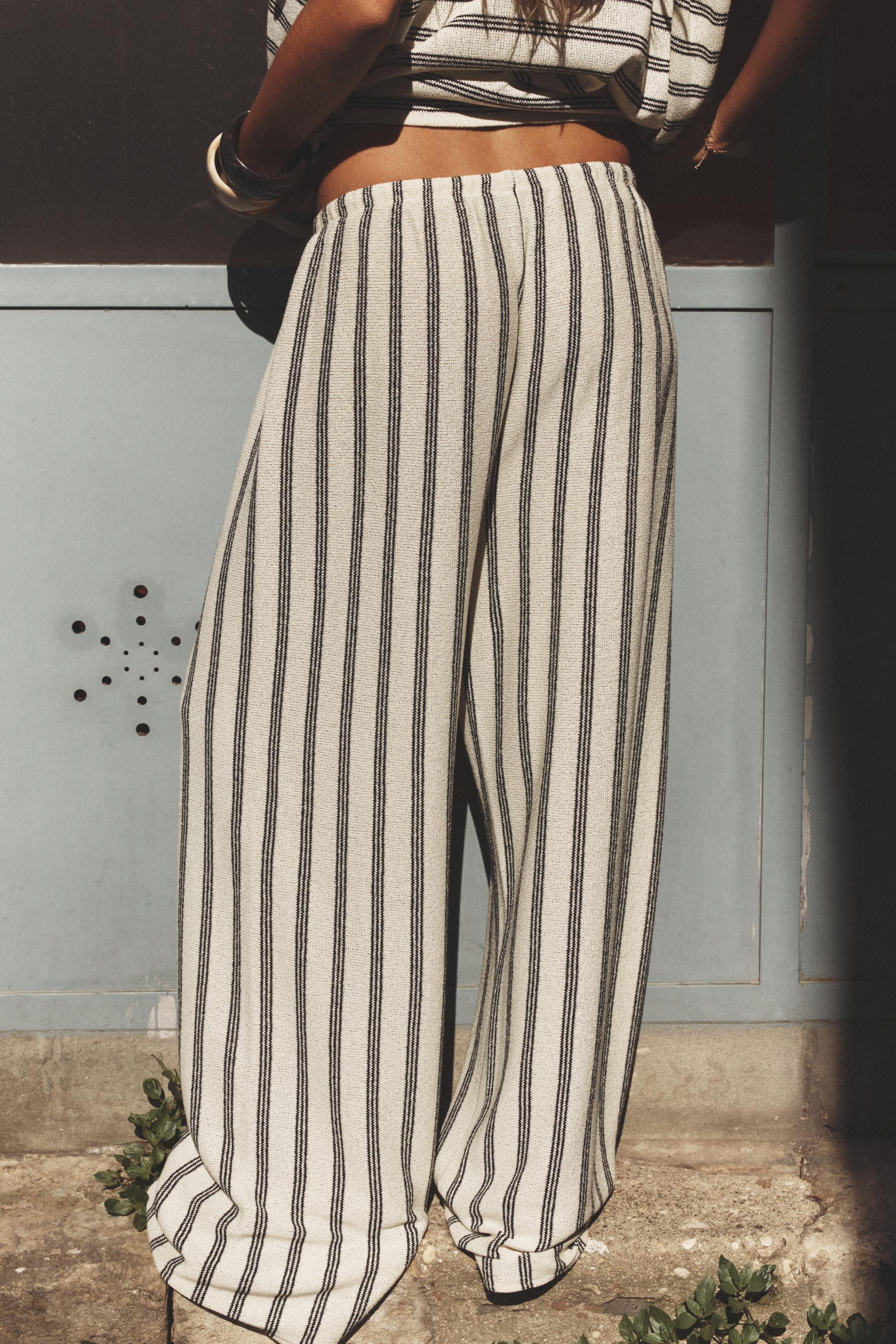 RUSTIC STRAIGHT LEG PANTS | Zara US