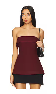 Rue Sophie Gerard Top in Bordeaux from Revolve.com | Revolve Clothing (Global)