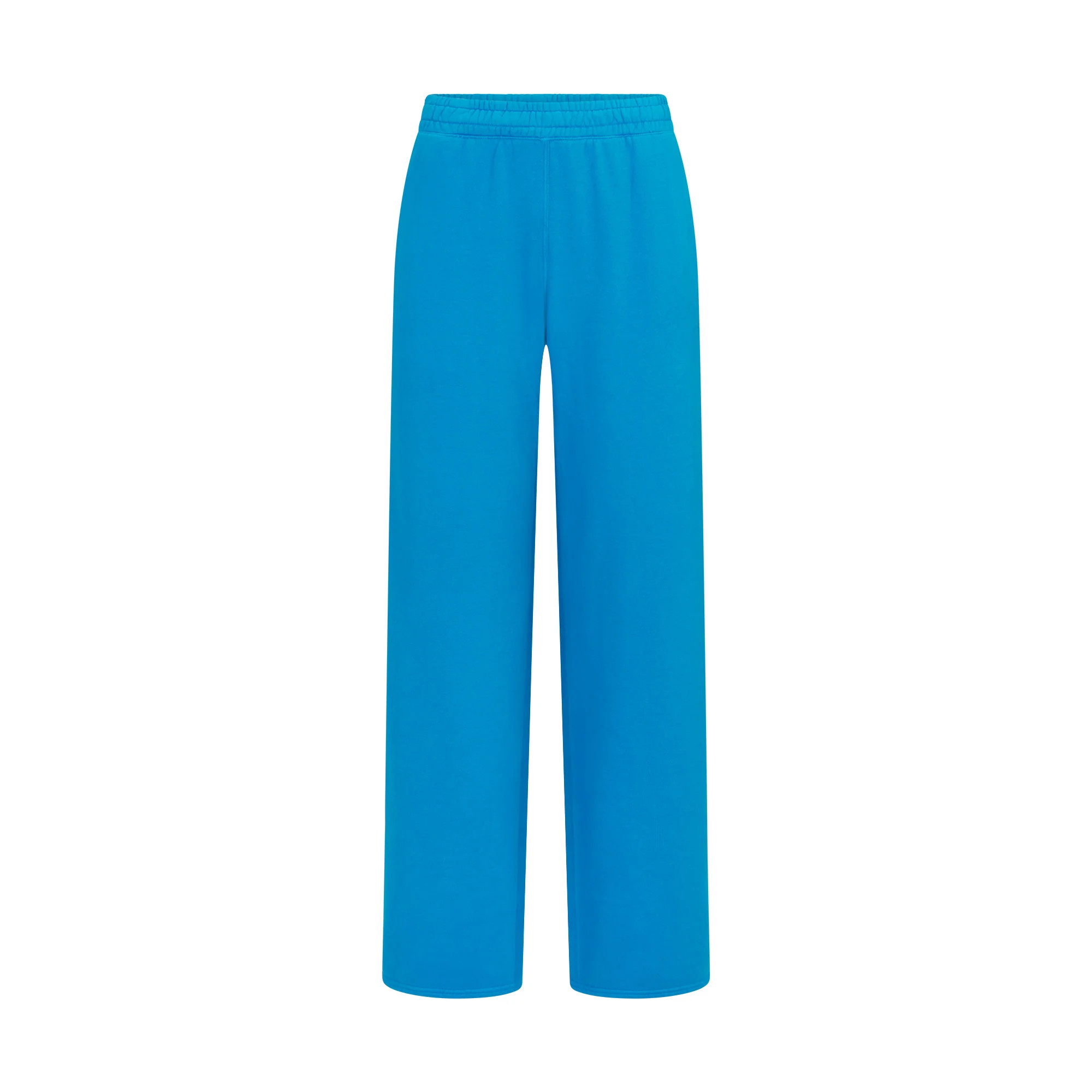 FRENCH TERRY STRAIGHT LEG PANT | CERULEAN | SKIMS | SKIMS (US)