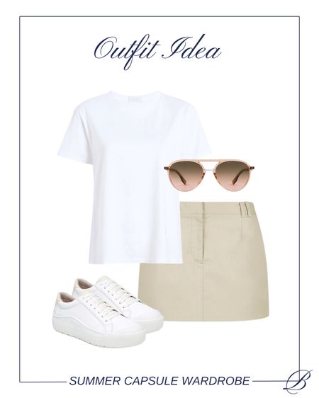 Size medium top & size 8 skort (I recommend sizing up up one size in the skirt if you have a bum!)

My summer capsule wardrobe, 8 stapes for styling 20+ outfits | Saving all summer capsule outfits to my Summer Capsule collection for easy access! 🥰

| travel outfits, europe outfits, jean shorts, linen pants, white vest, aritzia, dissh, steve madden, songmont luna bag, amazon sunnies 

#liketkit #LTKunder100 #LTKunder50 #LTKfit #LTKfit     #LTKFind #ltksalealert 