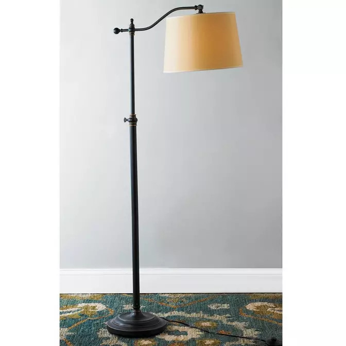 Arched Bridge Arm Adjustable Floor Lamp | Shades of Light