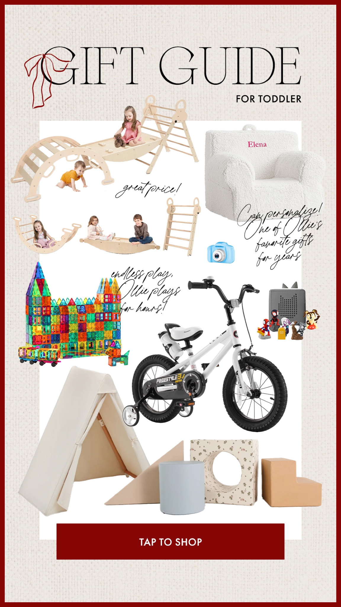 Toddler gift guide — basically yes to all of these!! 

Toddler gifts,toddler boy, Christmas gift idea, gift ideas, holidays 

#LTKHoliday #LTKKids #LTKGiftGuide