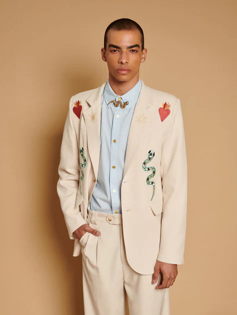 Diego Embroidered Blazer | Sister Jane (UK)
