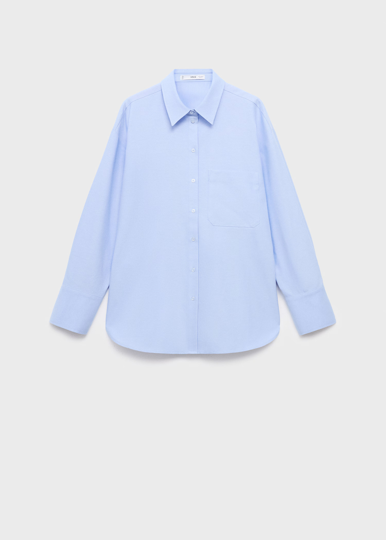 Pocket oversize shirt | Mango (US/MX/AU)