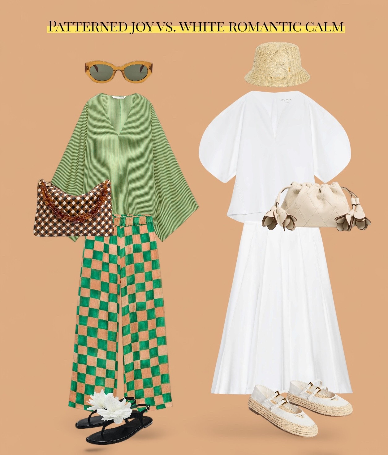 Patterned joy vs. white romantic calm

#LTKstorytime #LTKSeasonal