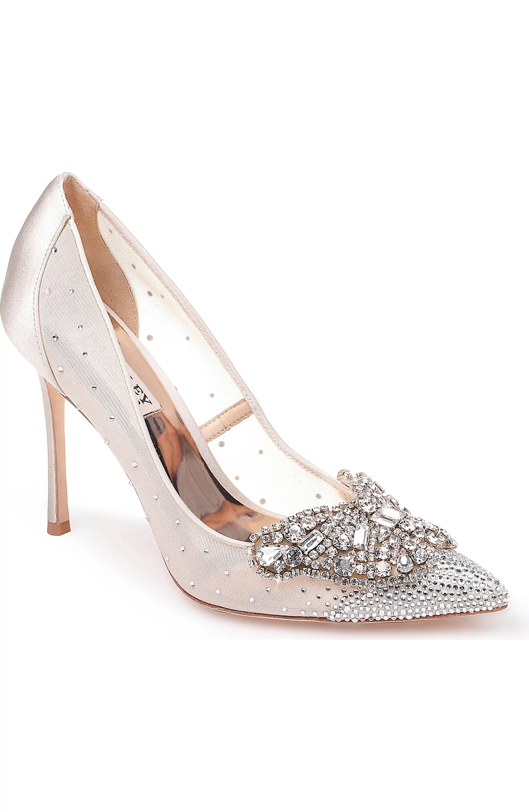 Quintana Crystal Embellished Pointed Toe Pump (Women) | Nordstrom