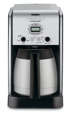 Cuisinart DCC-2750 Extreme Brew 10-Cup Thermal Programmable Coffeemaker, Silver | Amazon (US)