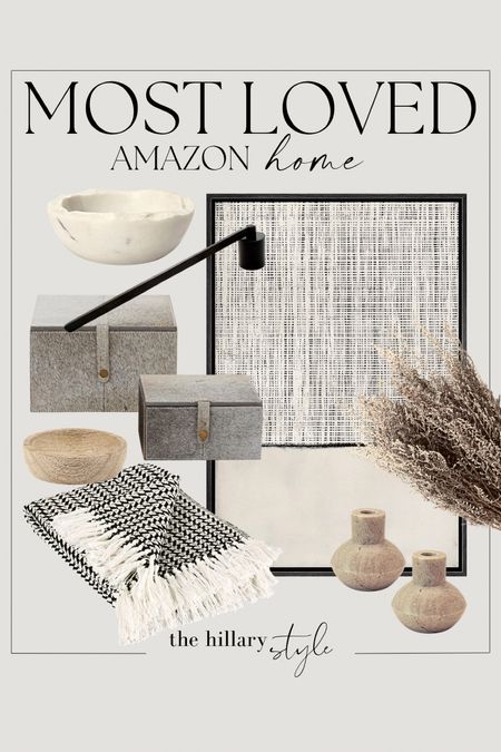 Amazon Most Loved Home! 

Amazon, Amazon Home, Most Loved, Amazon Home Decor, Amazon Finds, Found It On Amazon, Contemporary Home, Organic Modern, Throw Blanket, Wall Art, Faux Fur, Dried Stems, Rustic Modern, Texture, Spring Home Decor, Spring, Spring Home

#LTKhome #LTKFind #LTKstyletip