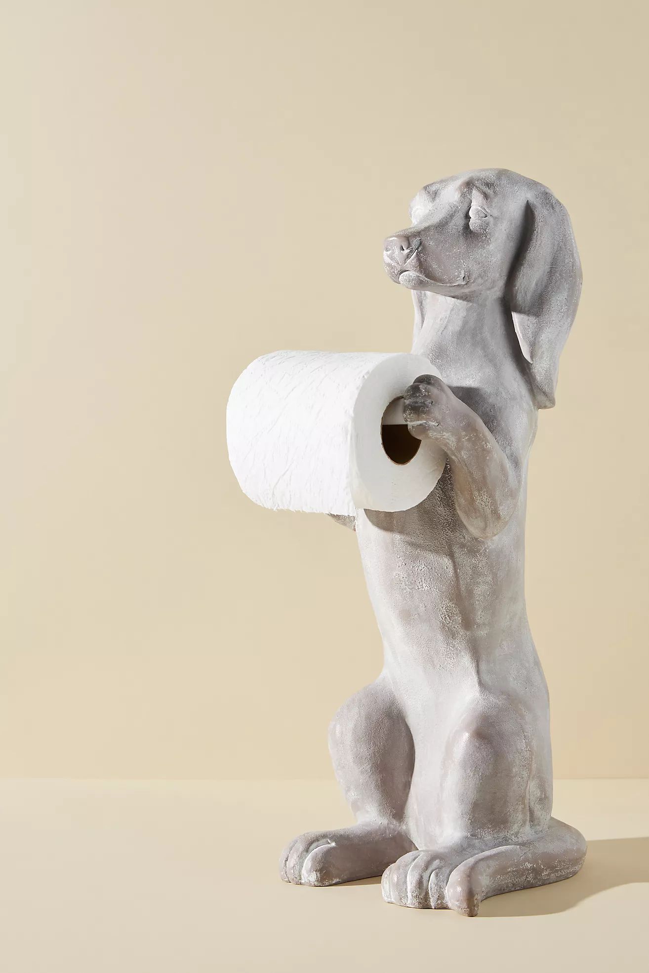 Delightful Dog Standing Toilet Paper Holder | Anthropologie (US)
