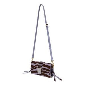 Brandon Blackwood Medium Nia Bag- Purple Zebra Ponyhair | Poshmark