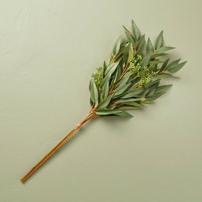 25" Faux Seeded Willow Leaf Stems Bundle - Hearth & Hand™ with Magnolia | Target