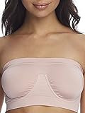 Rhonda Shear Womens Seamless Underwire Bandeau Bra, Dusty Rose | Amazon (US)