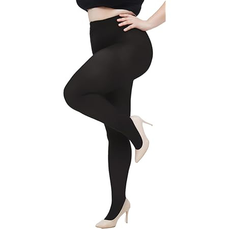 Strumpfhosen Damen Große Größen, Elastische Hohe Taile Langlebig Strumpfhose, Weich Semi-Blick... | Amazon (DE)