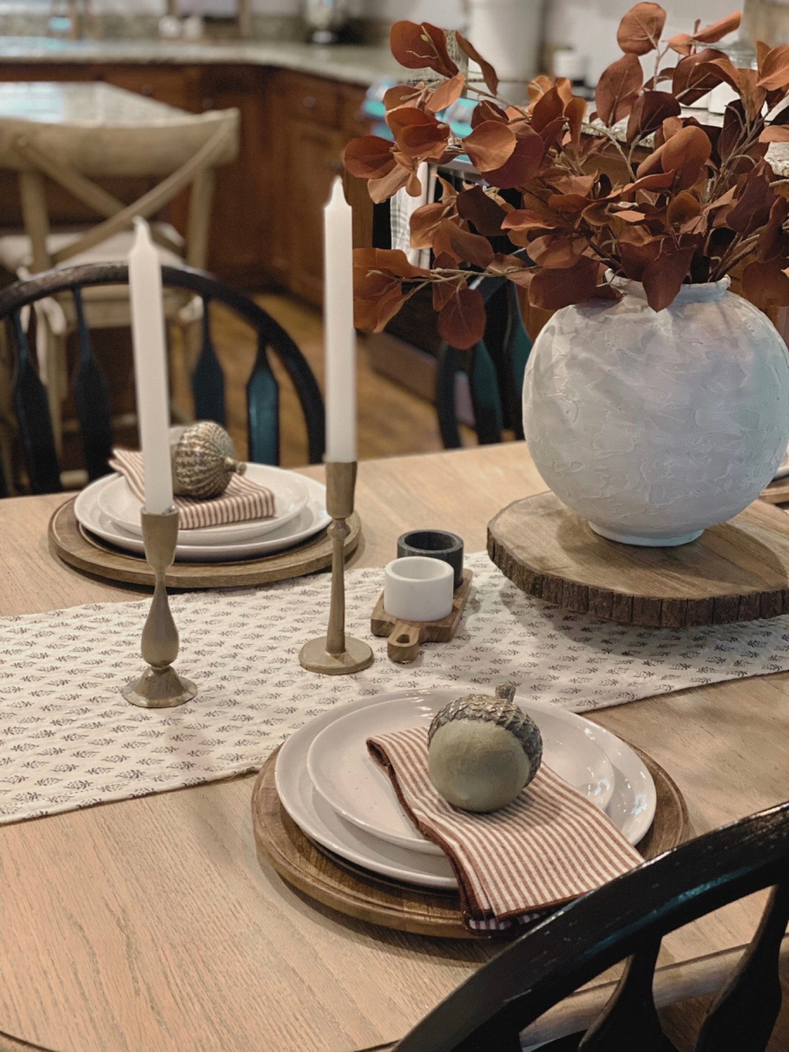 Fall Dining Space 

#LTKhome #LTKSeasonal