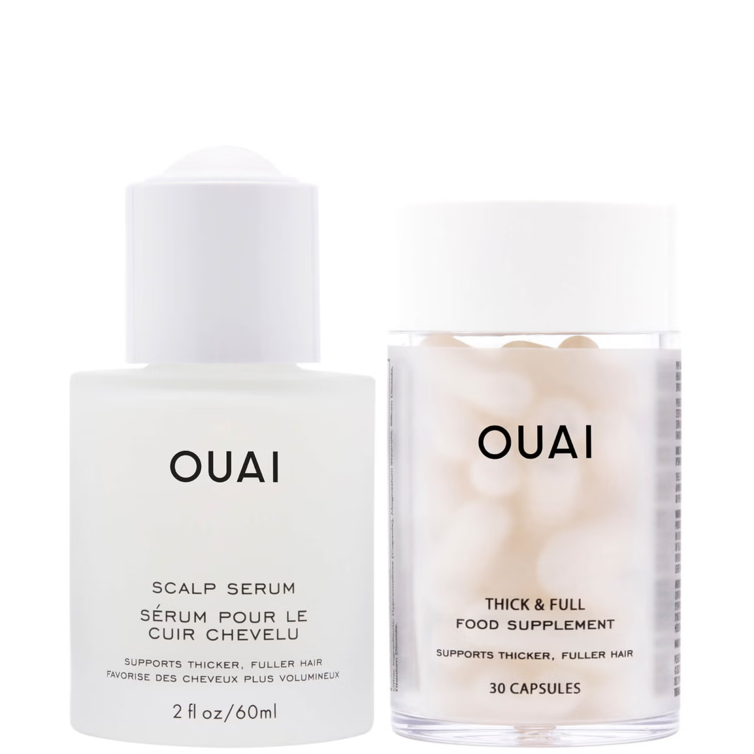 OUAI to Grow Serum and Supplement Bundle (Worth £82.00) | Look Fantastic (ROW)