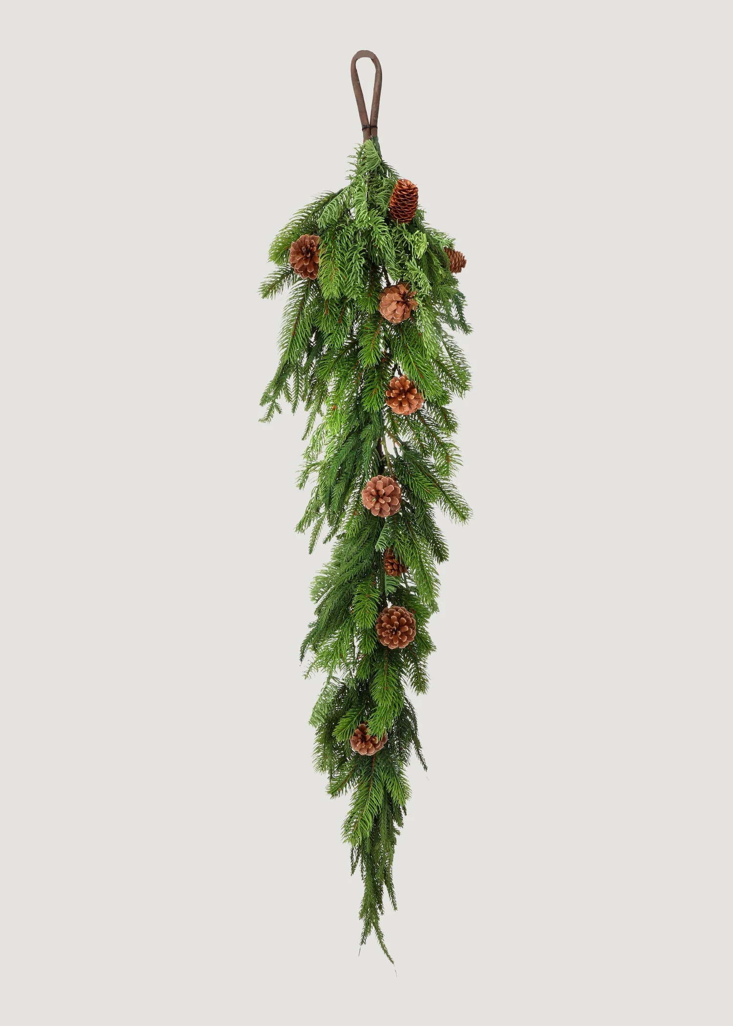 Norfolk Pine Garland with Cones | Faux Winter Greens at Afloral | Afloral