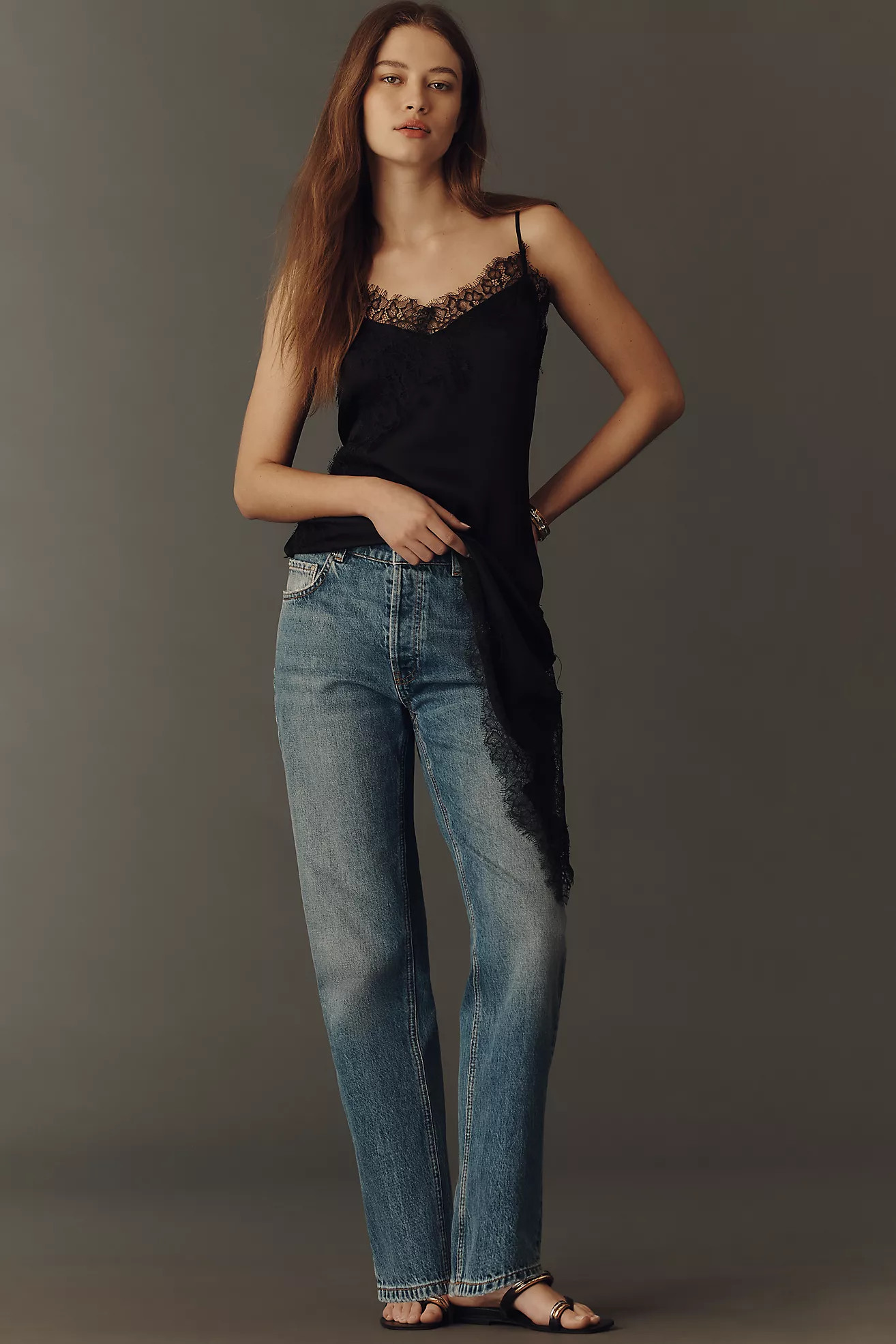 Anine Bing Kate High-Rise Jeans | Anthropologie (US)