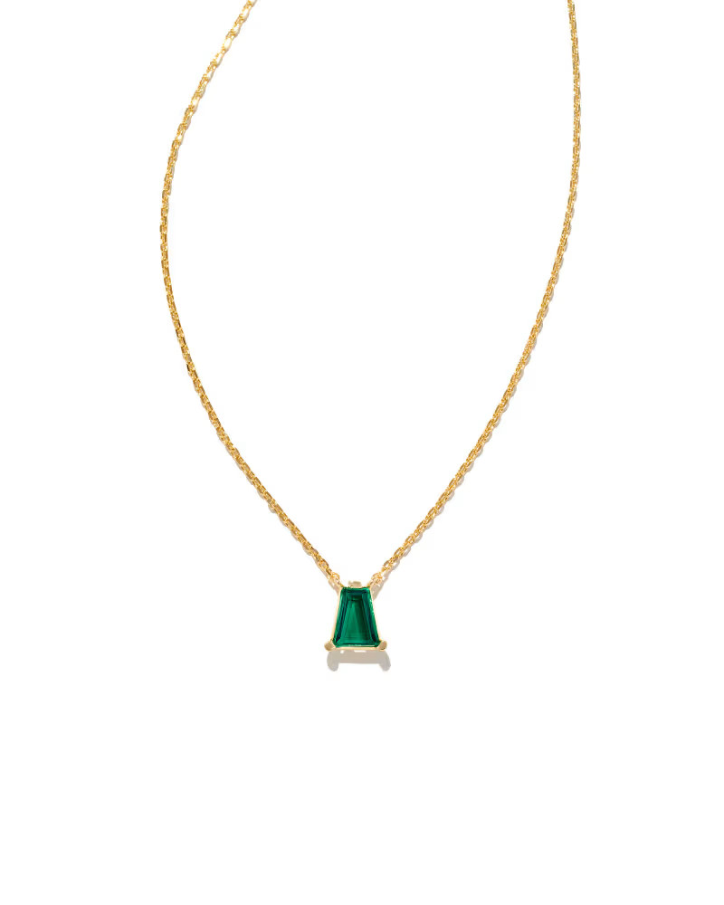 Blair Gold Pendant Necklace in White Crystal | Kendra Scott | Kendra Scott