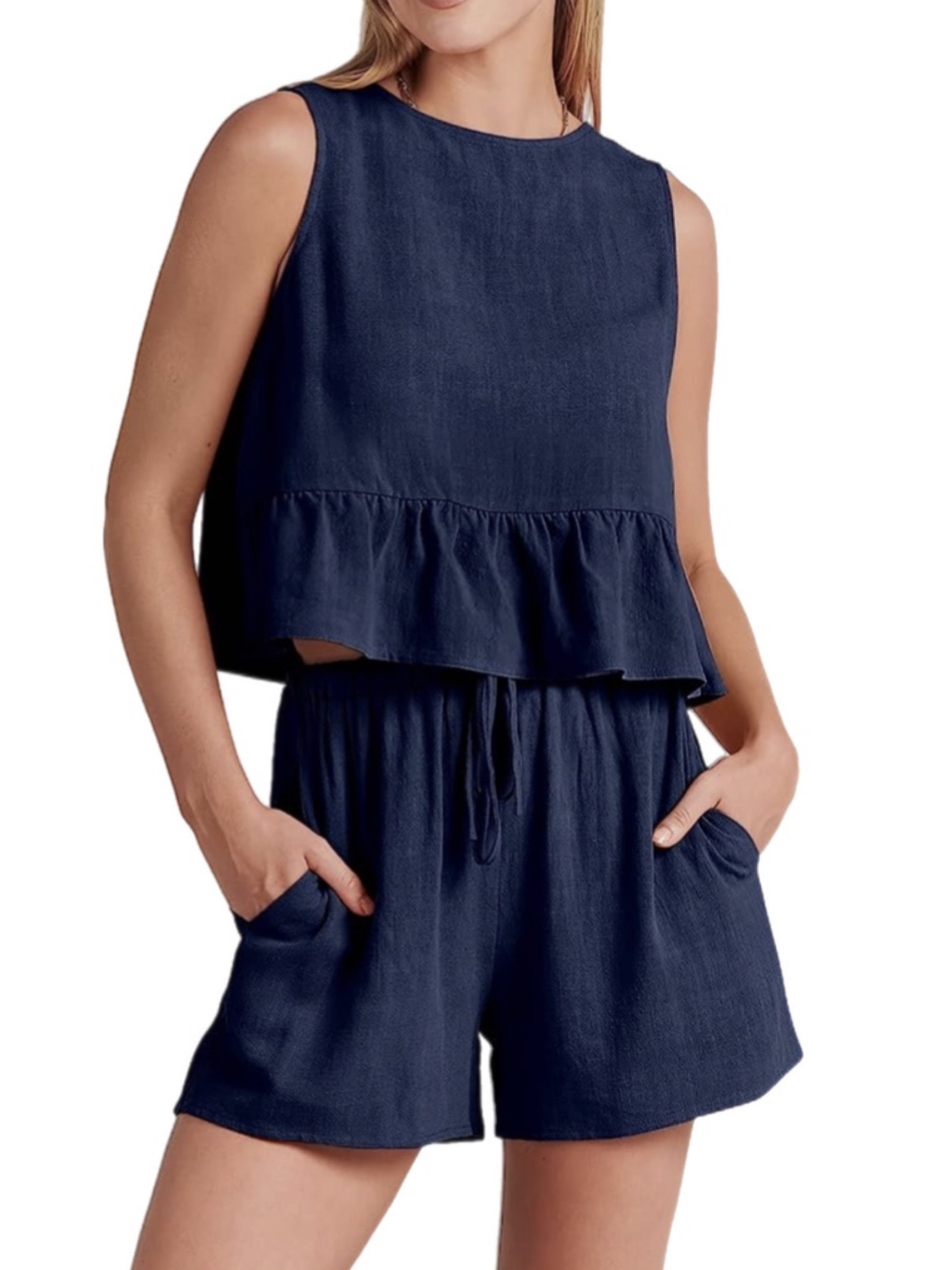 How cute is this summer set!? My mom is taking it to Germany for an easy, breezy outfit! 

#LTKunder50 #LTKtravel #LTKFind