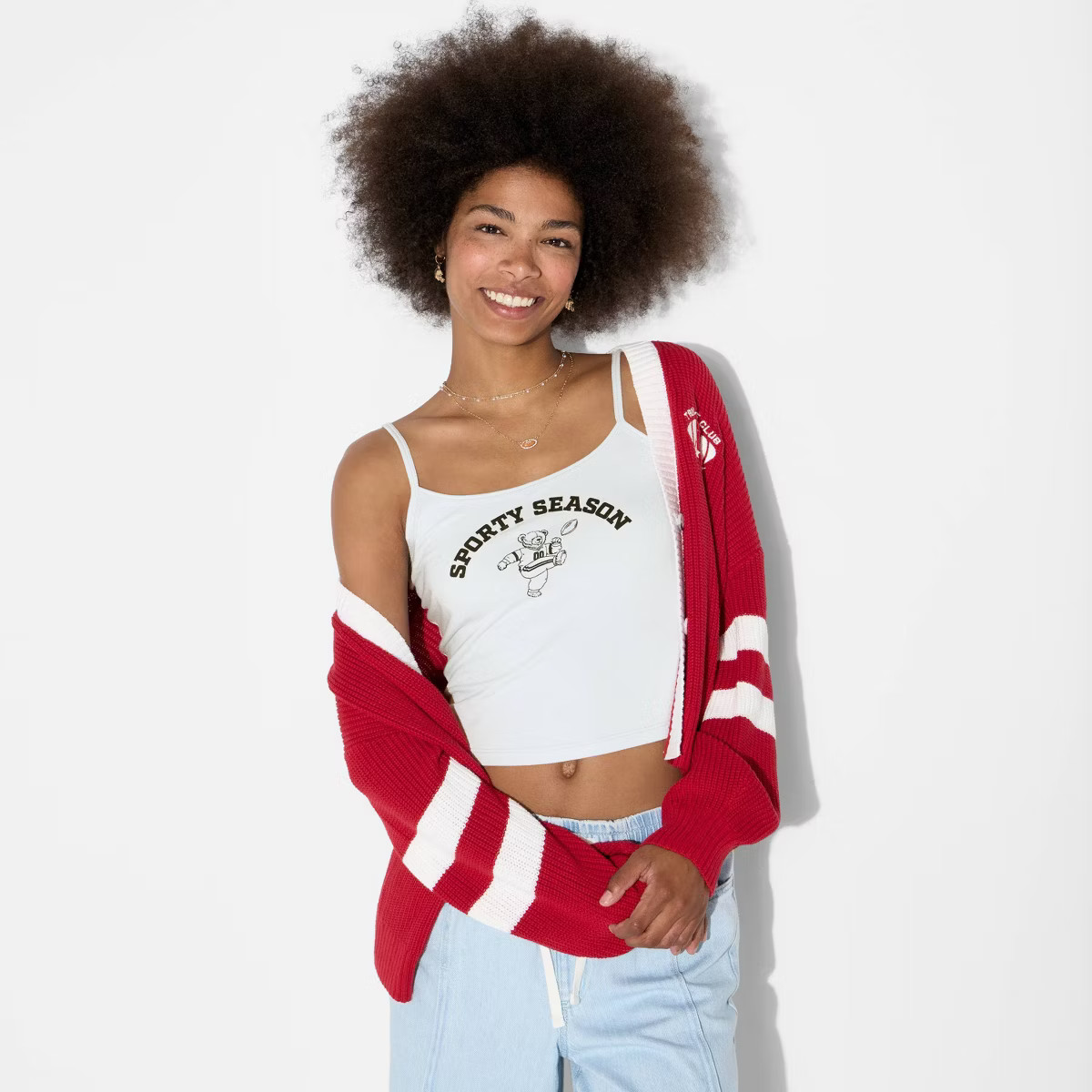 Women's Game Day Scoopneck Graphic Cami - Wild Fable™ | Target