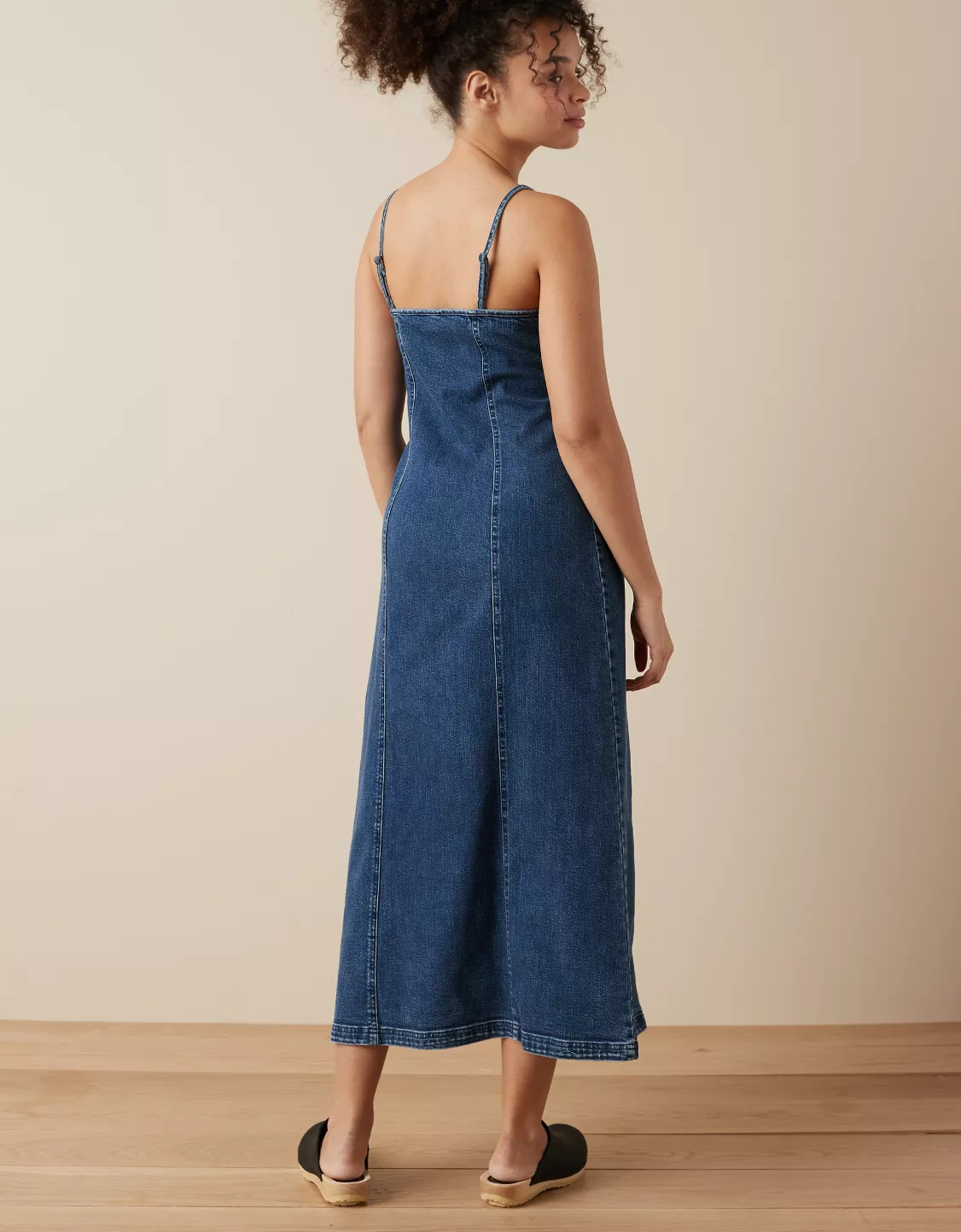 AE Denim Midi Dress | American Eagle Outfitters (US & CA)
