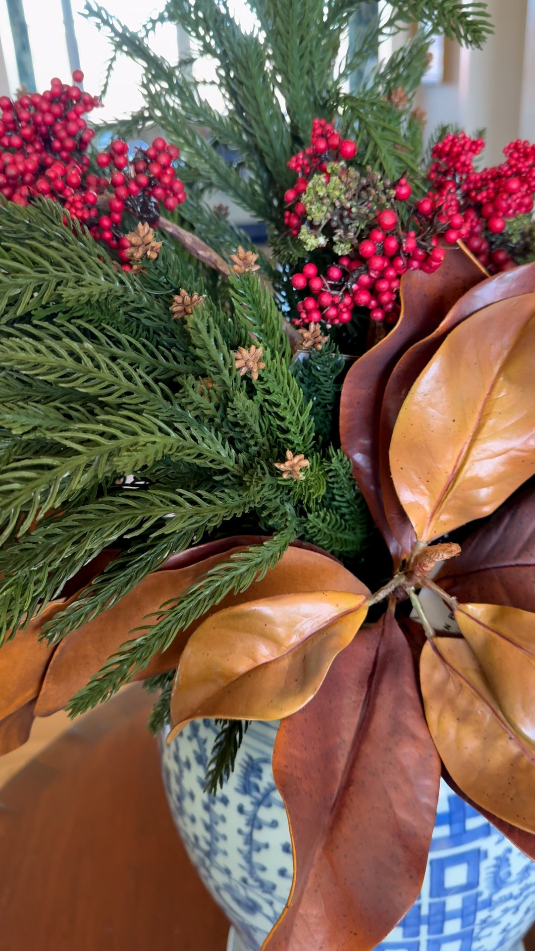 holiday centerpiece. my jar is about 17inches tall, I linked similar sizes. 

#LTKSeasonal #LTKHoliday #LTKHome