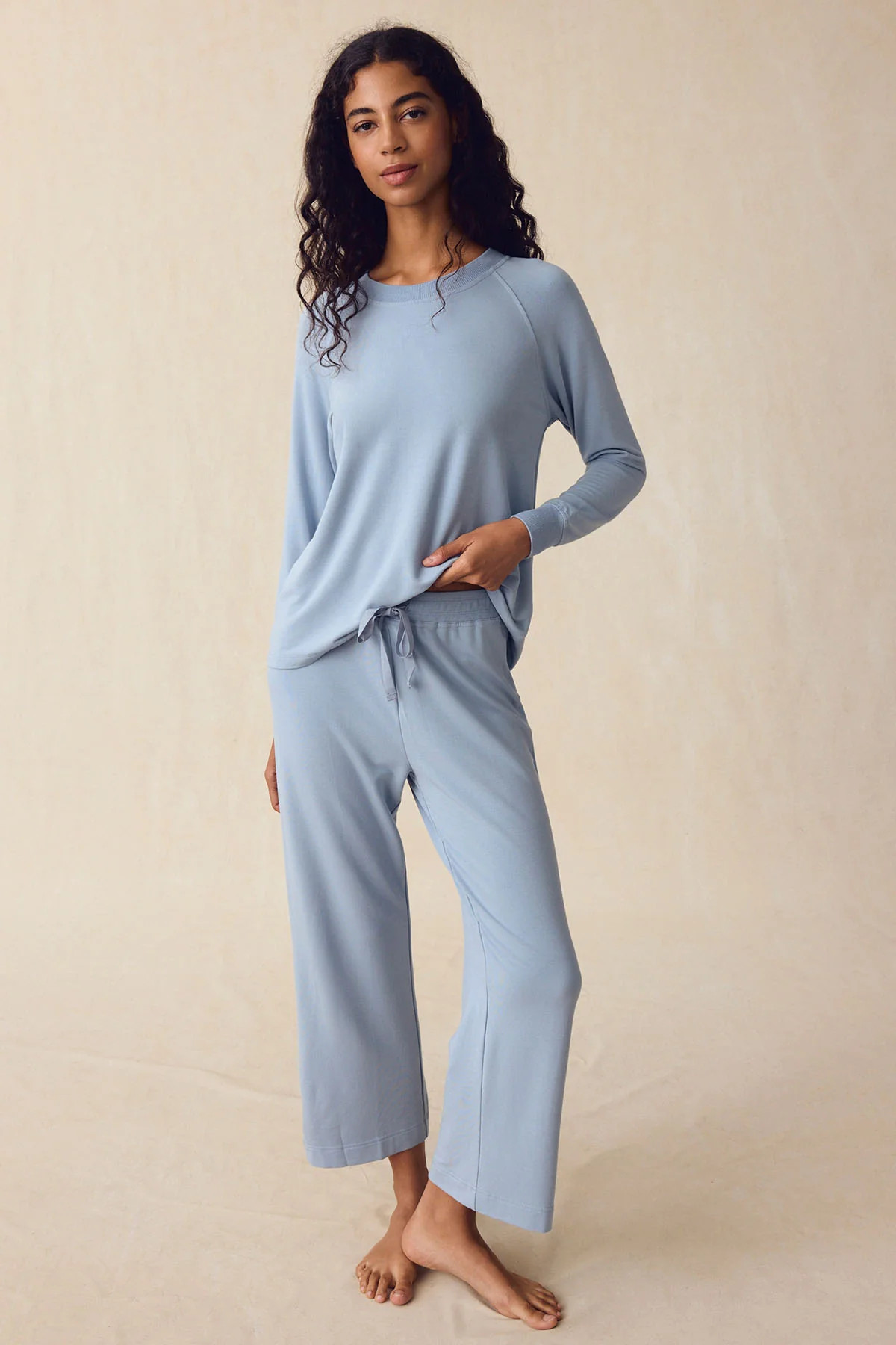 Relax Pants Set in Dusty Blue | Lake Pajamas